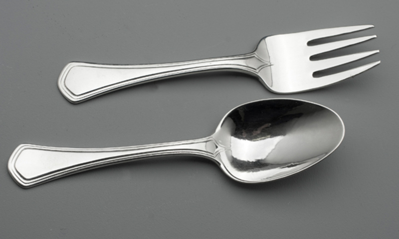 tiffany spoon and fork