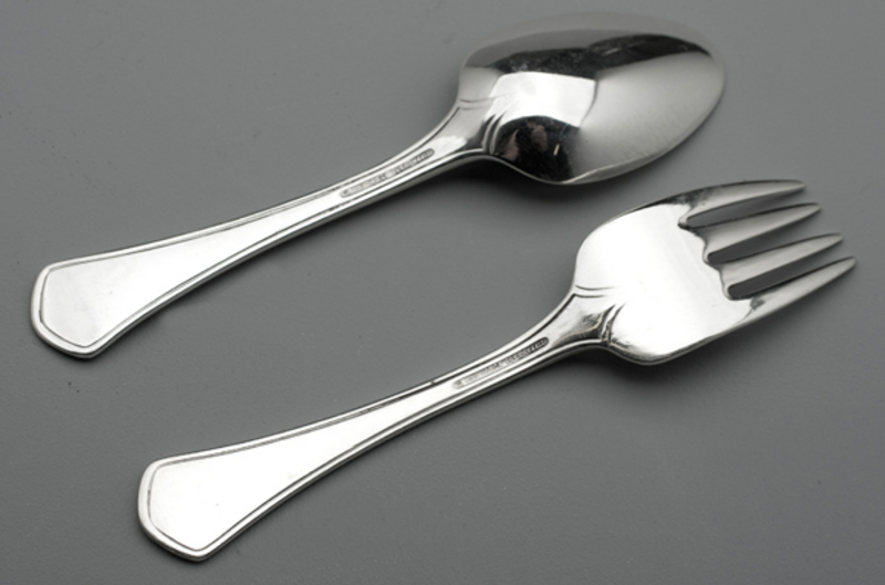 tiffany spoon and fork