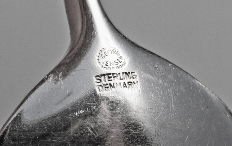 Details about   Cypress by Georg Jensen Sterling Silver Grapefruit Spoon Fluted Custom Made 6" 