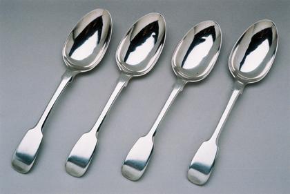 Cape Silver spoonset - teaspoons (4), dessertspoons (4)
