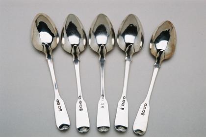 Cape Silver teaspoons (5) - John Townsend