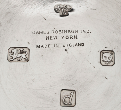 Large Lighthouse Silver Sugar Caster - James Robinson Inc New York