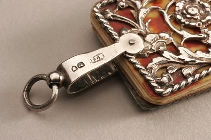 Aide Memoire (silver, tortoiseshell and ivory)