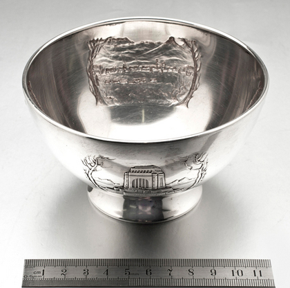 Voortrekker Aandenking 1838-1938 Dutch Silver Bowl