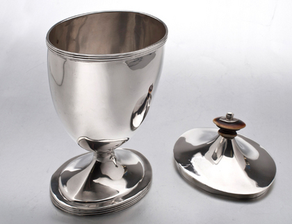 18th Century Dutch Silver Chestnut Vase - Possibly Zutphen, Hendrik Wolters