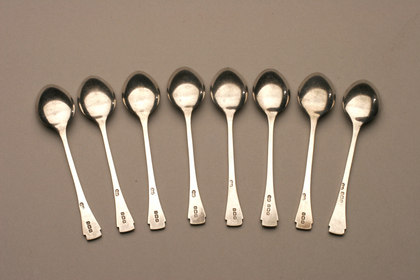 Art Deco coffee spoons (8 in box)