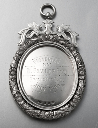 Tain Royal Academy Victorian Prize Medallion - Provost of Tain Fowler, Ross
