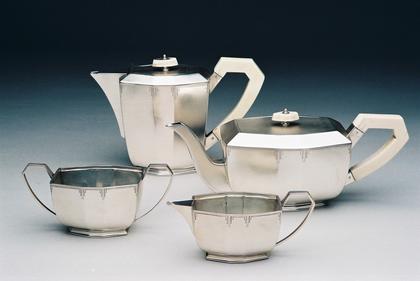 Art Deco Silver Tea Service (4 piece)