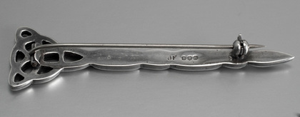 Scottish Celtic Silver Kilt Pin - Inverness, John Fraser