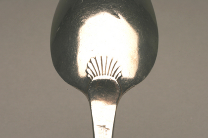 George II shellback marrow spoon