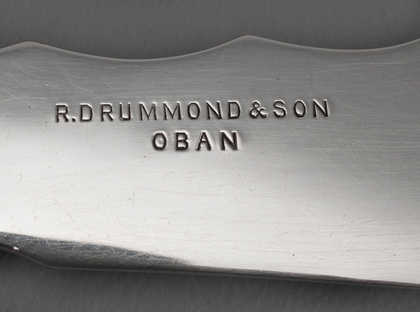 Antique Silver Tea or Butter Knives (Pair) - Drummond, Oban