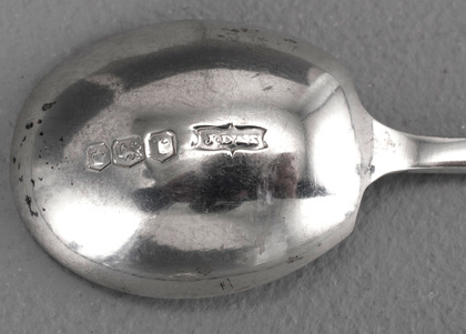 Art Deco Silver Coffee Spoons in Original Box - Set of 6