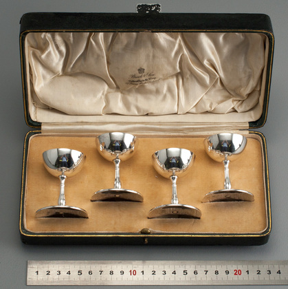 Traprain Treasure Sterling Silver Miniature Wine Cups (Set of 4) - Brook & Son