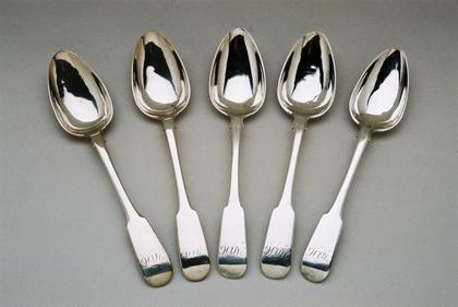Cape Silver teaspoons (5) - John Townsend