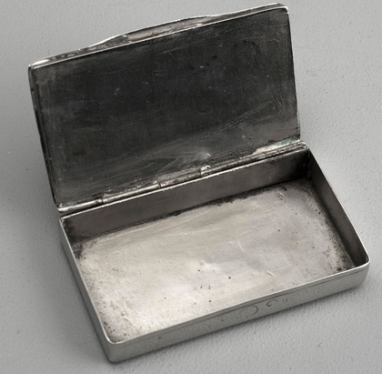 Scottish Provincial Silver Snuff Box - William Bremner, New Harbour Works, Wick, 1868