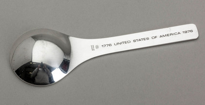 Georg Jensen 200 Bicentennial Sterling Silver Spoon - 1776 USA 1976