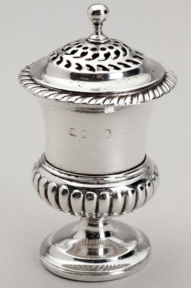 Georgian Silver Campana Caster  - Pepperette