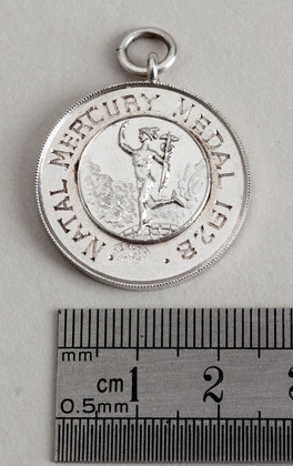 Natal Mercury Sterling Silver Medal N.A.R.A. 1928