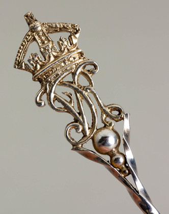 Queen Victoria Golden Jubilee Silver Spoon Set of 6