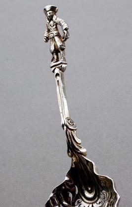 Silver Sifter Spoon - Pirate