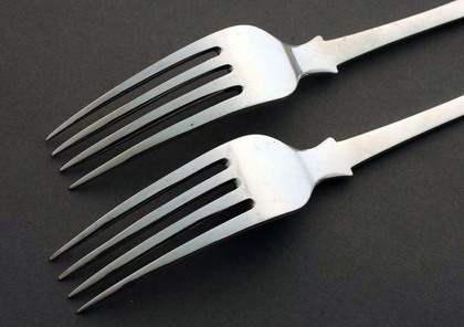 Cape Silver Konfyt Forks (pair)
