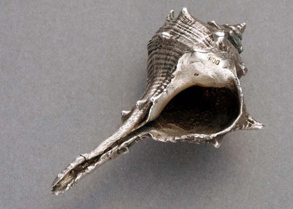 Cast Silver Shell