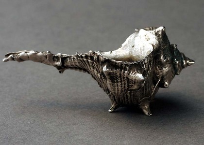Cast Silver Shell