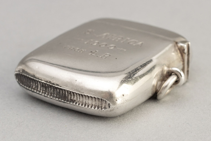 Leopard Antiques Boer War Silver Vesta Case - 8th Division, General Sir ...
