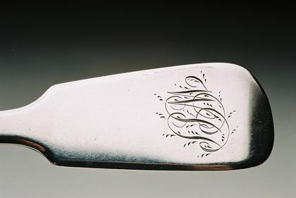 Antique silver Fish slice