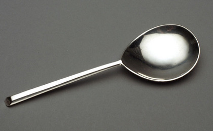 Leopard Antiques Slip Top Spoon - Jubilee hallmark