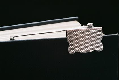 Asprey Silver book mark