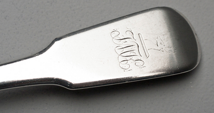 Chinese Export Silver Butter Knife