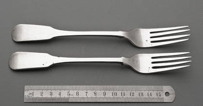 Cape Silver Tableforks (Pair) - Lodewyk Beck