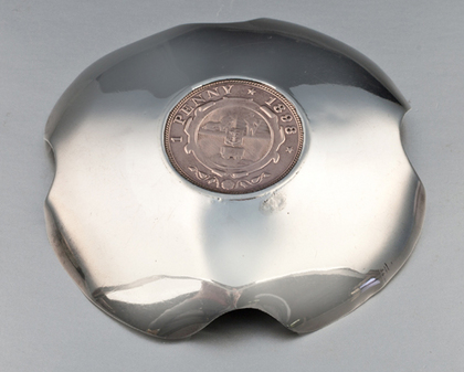 Kruger Coinage Antique Silver Bowl - Anglo Boer War