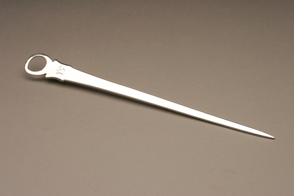 Irish Silver meat skewer