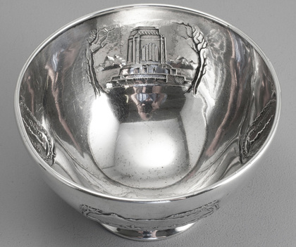 Voortrekker Aandenking 1838-1938 Dutch Silver Bowl - Pierneef