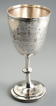 Natal Lawn Tennis Championship Antique Silver Trophy - Mabel Grant, Edmund Nevill