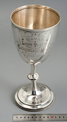 Natal Lawn Tennis Championship Antique Silver Trophy - Mabel Grant, Edmund Nevill