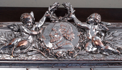 Victorian Elkington Electroplate Wall Plaque - Merchant of Venice