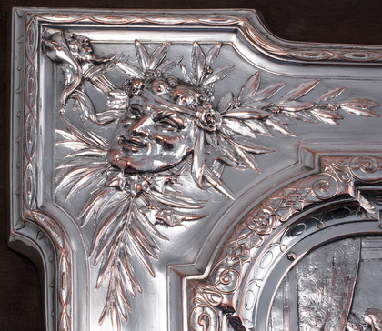 Victorian Elkington Electroplate Wall Plaque - Merchant of Venice