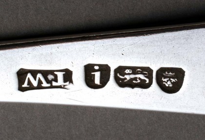 Georgian Silver Basting spoon