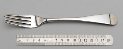 Leopard Antiques Cape Silver Tablefork - Johannes Combrink