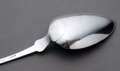 American coin silver tablespoon - New York City