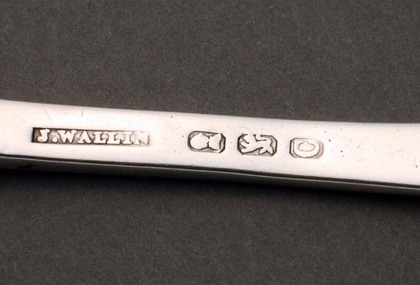 American coin silver tablespoon - New York City