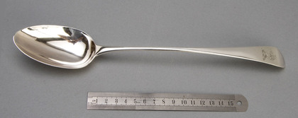 Hester Bateman Georgian Silver Basting Spoon