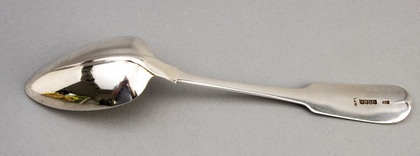Irish Georgian Silver Serving Spoon - Thomas Townsend, Law