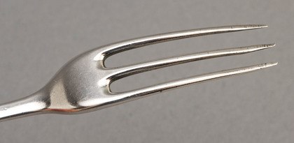 Early Georgian Hanoverian 3 Prong Dessert Fork - London 1724