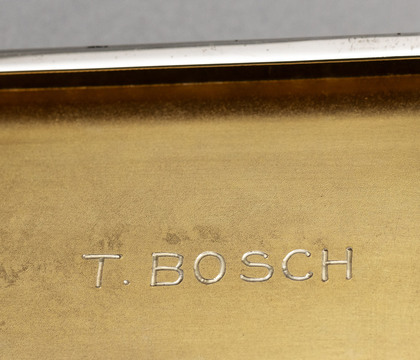 1936 Winter Olympic Commemorative Sterling Silver Cigarette Case - Garmisch Partenkirchen