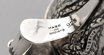 Greek Sterling Silver Vapheio Cup Replica  -Small Size