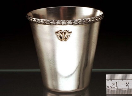 Italian Silver Military Beaker